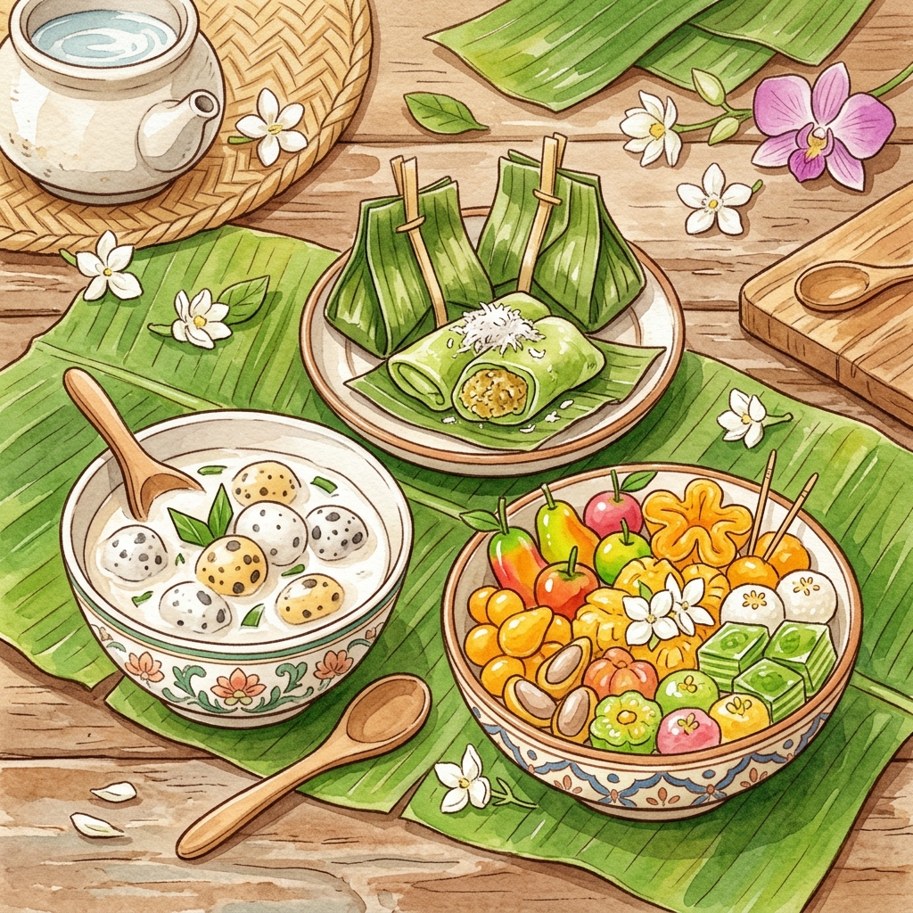 Thai desserts